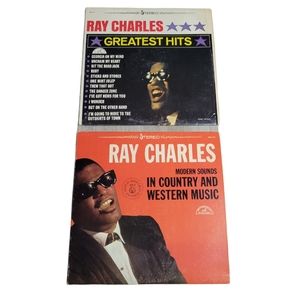 Ray Charles Vinyl Two albums